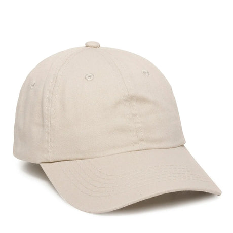 Outdoor Cap GWT-116 Garment Washed Cotton Twill Unstructured Solid Back Hat Unisex Accessories Hats & Caps