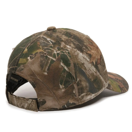 Outdoor Cap 350 Canvas Camo Structured Solid Back Hat Unisex Accessories Hats & Caps