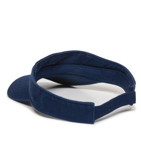Outdoor Cap GWTV-100 Garment Washed Cotton Twill Visor Unisex Accessories Hats & Caps