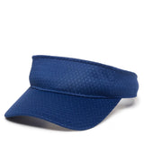 Outdoor Cap JMV-100 Jersey Mesh Visor Unisex Accessories Hats & Caps