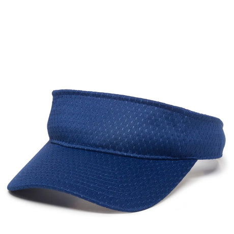 Outdoor Cap JMV-100 Jersey Mesh Visor Unisex Accessories Hats & Caps