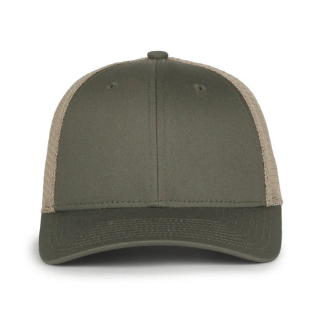 Outdoor Cap FLX672M Pro Round Crown Structured Trucker Hat Unisex Accessories Hats & Caps