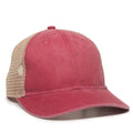 Outdoor Cap PNY-100M Heavy Washed Structured Trucker Hat Unisex Accessories Hats & Caps