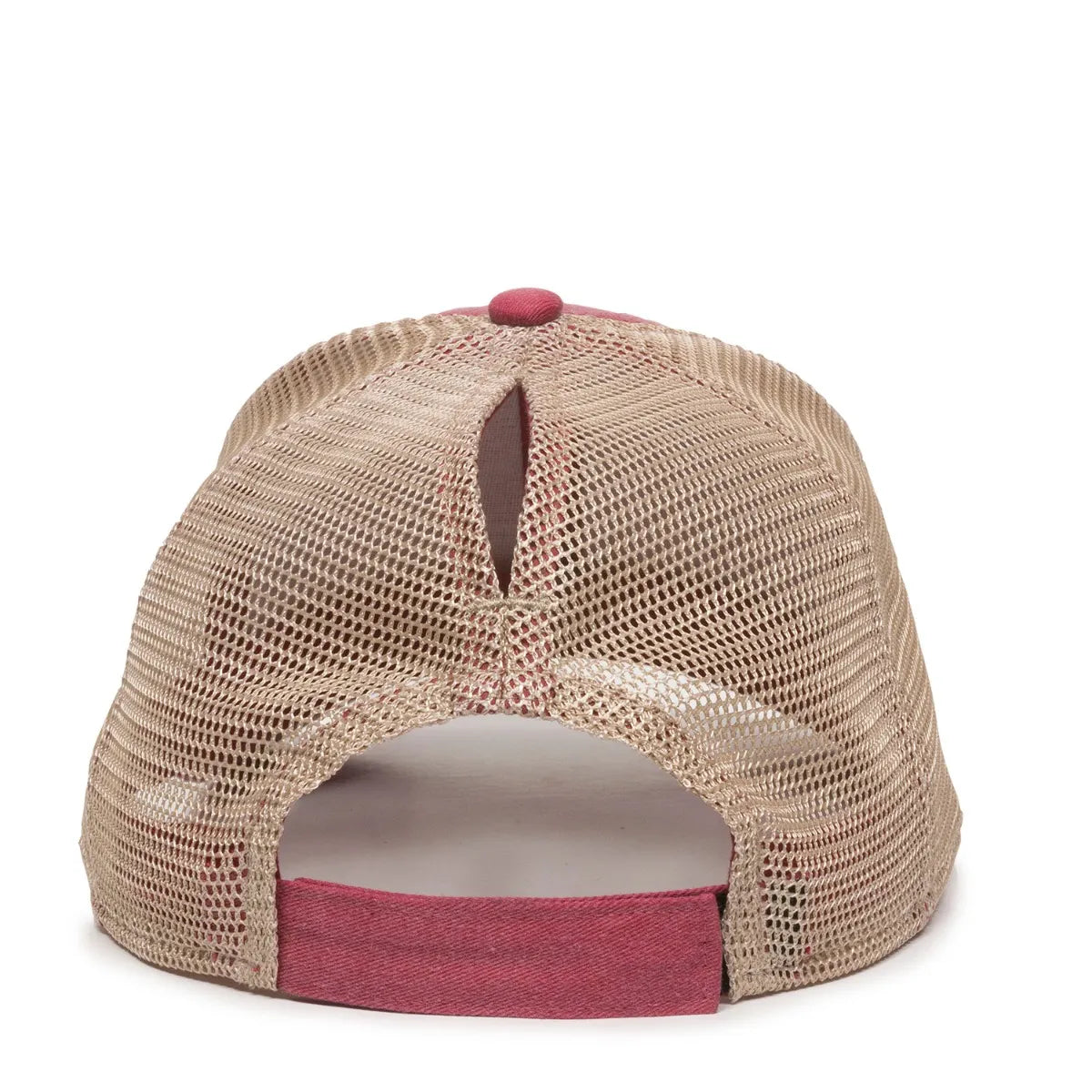 Outdoor Cap PNY-100M Heavy Washed Structured Trucker Hat Unisex Accessories Hats & Caps