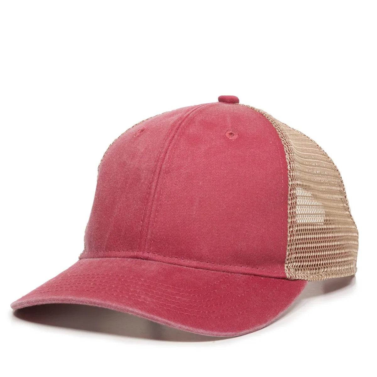 Outdoor Cap PNY-100M Heavy Washed Structured Trucker Hat Unisex Accessories Hats & Caps
