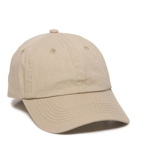 Outdoor Cap GWT-116 Garment Washed Cotton Twill Unstructured Solid Back Hat Unisex Accessories Hats & Caps