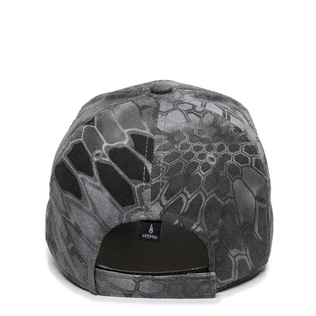 Outdoor Cap 350 Canvas Camo Structured Solid Back Hat Unisex Accessories Hats & Caps