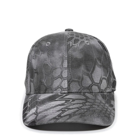 Outdoor Cap 350 Canvas Camo Structured Solid Back Hat Unisex Accessories Hats & Caps