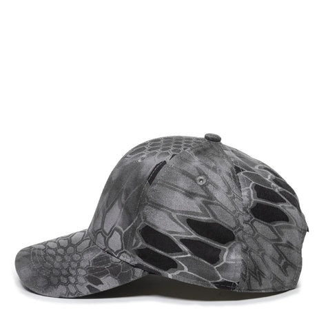 Outdoor Cap 350 Canvas Camo Structured Solid Back Hat Unisex Accessories Hats & Caps