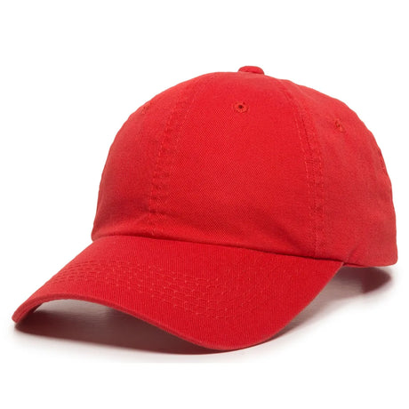 Outdoor Cap GWT-116 Garment Washed Cotton Twill Unstructured Solid Back Hat Unisex Accessories Hats & Caps