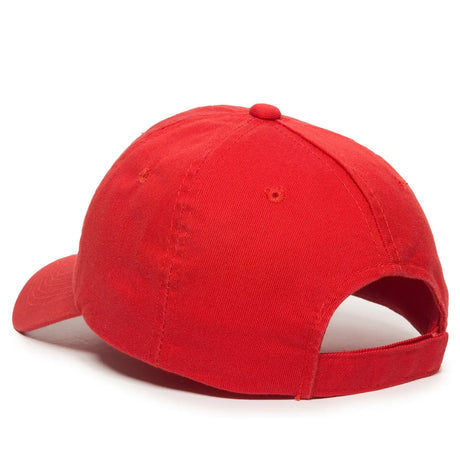 Outdoor Cap GWT-116 Garment Washed Cotton Twill Unstructured Solid Back Hat Unisex Accessories Hats & Caps