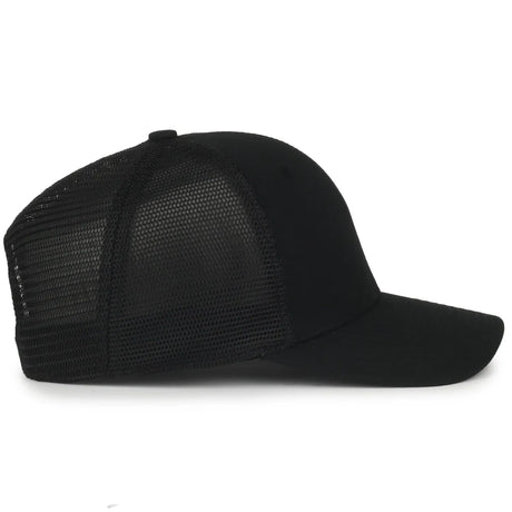 Outdoor Cap FLX672M Pro Round Crown Structured Trucker Hat Unisex Accessories Hats & Caps