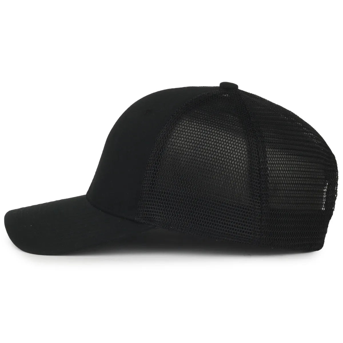 Outdoor Cap FLX672M Pro Round Crown Structured Trucker Hat Unisex Accessories Hats & Caps