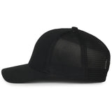 Outdoor Cap FLX672M Pro Round Crown Structured Trucker Hat Unisex Accessories Hats & Caps