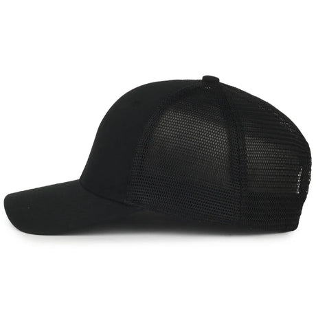 Outdoor Cap FLX672M Pro Round Crown Structured Trucker Hat Unisex Accessories Hats & Caps