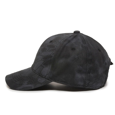 Outdoor Cap 350 Canvas Camo Structured Solid Back Hat Unisex Accessories Hats & Caps
