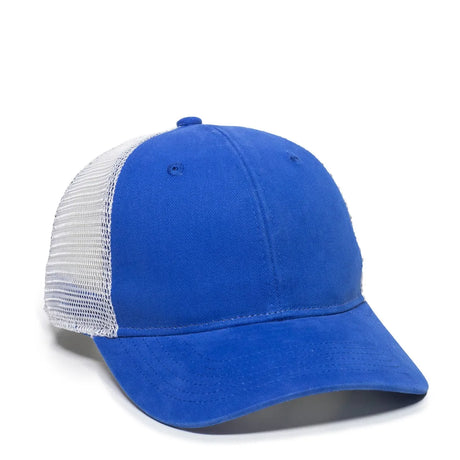 Outdoor Cap PNY-100M Heavy Washed Structured Trucker Hat Unisex Accessories Hats & Caps