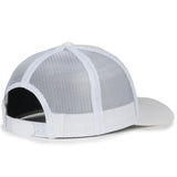 Outdoor Cap MB2020 Contrast Construction Stitch Structured Trucker Hat Unisex Accessories Hats & Caps