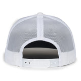 Outdoor Cap MB2020 Contrast Construction Stitch Structured Trucker Hat Unisex Accessories Hats & Caps