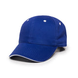 Outdoor Cap GL-845 Contrasting Button and Eyelets Structured Solid Back Hat Unisex Accessories Hats & Caps