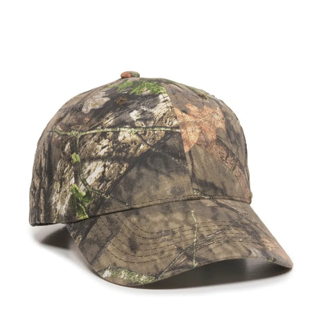 Outdoor Cap 350 Canvas Camo Structured Solid Back Hat Unisex Accessories Hats & Caps