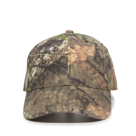 Outdoor Cap 350 Canvas Camo Structured Solid Back Hat Unisex Accessories Hats & Caps