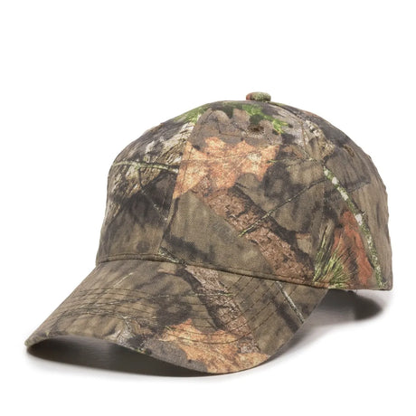 Outdoor Cap 350 Canvas Camo Structured Solid Back Hat Unisex Accessories Hats & Caps