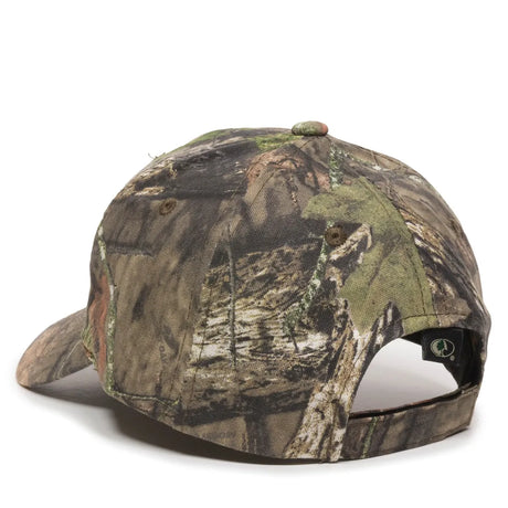 Outdoor Cap 350 Canvas Camo Structured Solid Back Hat Unisex Accessories Hats & Caps