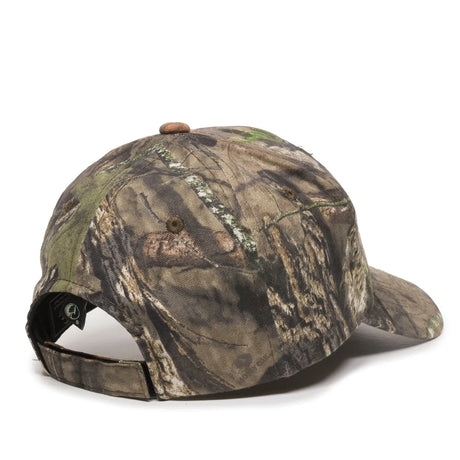 Outdoor Cap 350 Canvas Camo Structured Solid Back Hat Unisex Accessories Hats & Caps
