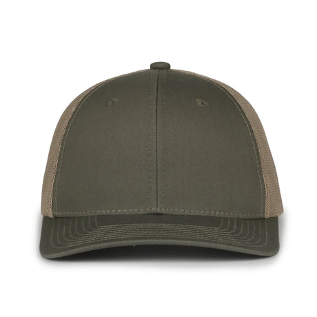 Outdoor Cap MB2020 Contrast Construction Stitch Structured Trucker Hat Unisex Accessories Hats & Caps