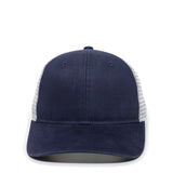 Outdoor Cap PNY-100M Heavy Washed Structured Trucker Hat Unisex Accessories Hats & Caps