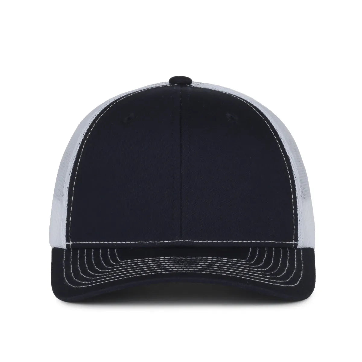 Outdoor Cap MB2020 Contrast Construction Stitch Structured Trucker Hat Unisex Accessories Hats & Caps