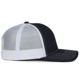 Outdoor Cap MB2020 Contrast Construction Stitch Structured Trucker Hat Unisex Accessories Hats & Caps