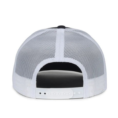 Outdoor Cap MB2020 Contrast Construction Stitch Structured Trucker Hat Unisex Accessories Hats & Caps