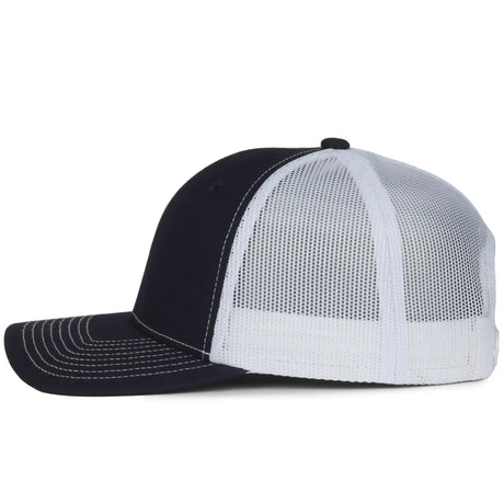 Outdoor Cap MB2020 Contrast Construction Stitch Structured Trucker Hat Unisex Accessories Hats & Caps