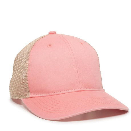 Outdoor Cap PNY-100M Heavy Washed Structured Trucker Hat Unisex Accessories Hats & Caps