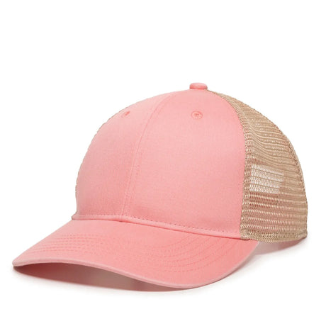 Outdoor Cap PNY-100M Heavy Washed Structured Trucker Hat Unisex Accessories Hats & Caps