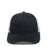 Outdoor Cap PNY-100M Heavy Washed Structured Trucker Hat Unisex Accessories Hats & Caps