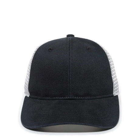 Outdoor Cap PNY-100M Heavy Washed Structured Trucker Hat Unisex Accessories Hats & Caps