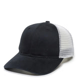 Outdoor Cap PNY-100M Heavy Washed Structured Trucker Hat Unisex Accessories Hats & Caps