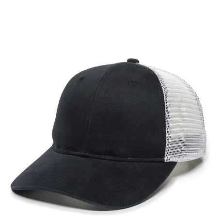 Outdoor Cap PNY-100M Heavy Washed Structured Trucker Hat Unisex Accessories Hats & Caps