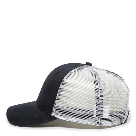 Outdoor Cap PNY-100M Heavy Washed Structured Trucker Hat Unisex Accessories Hats & Caps