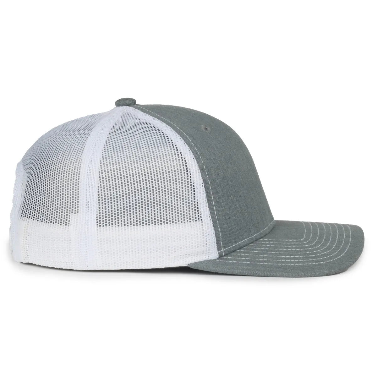 Outdoor Cap MB2020 Contrast Construction Stitch Structured Trucker Hat Unisex Accessories Hats & Caps