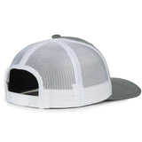 Outdoor Cap MB2020 Contrast Construction Stitch Structured Trucker Hat Unisex Accessories Hats & Caps