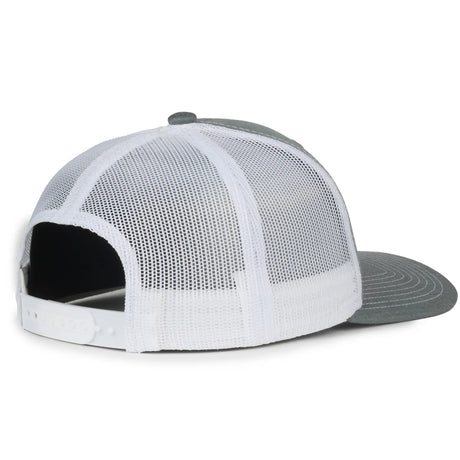 Outdoor Cap MB2020 Contrast Construction Stitch Structured Trucker Hat Unisex Accessories Hats & Caps