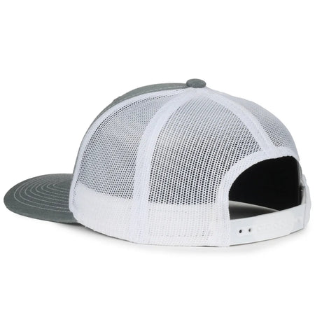 Outdoor Cap MB2020 Contrast Construction Stitch Structured Trucker Hat Unisex Accessories Hats & Caps