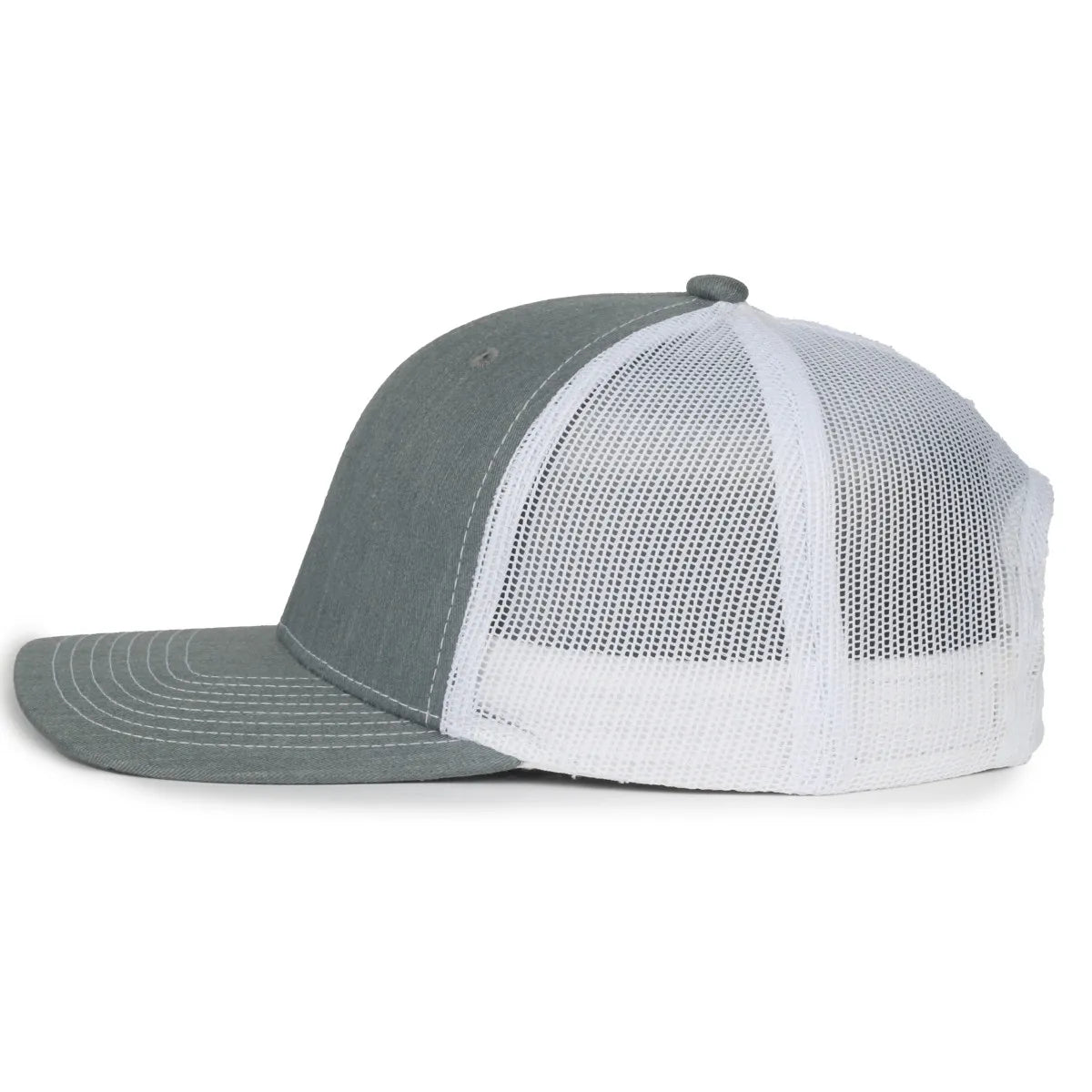 Outdoor Cap MB2020 Contrast Construction Stitch Structured Trucker Hat Unisex Accessories Hats & Caps