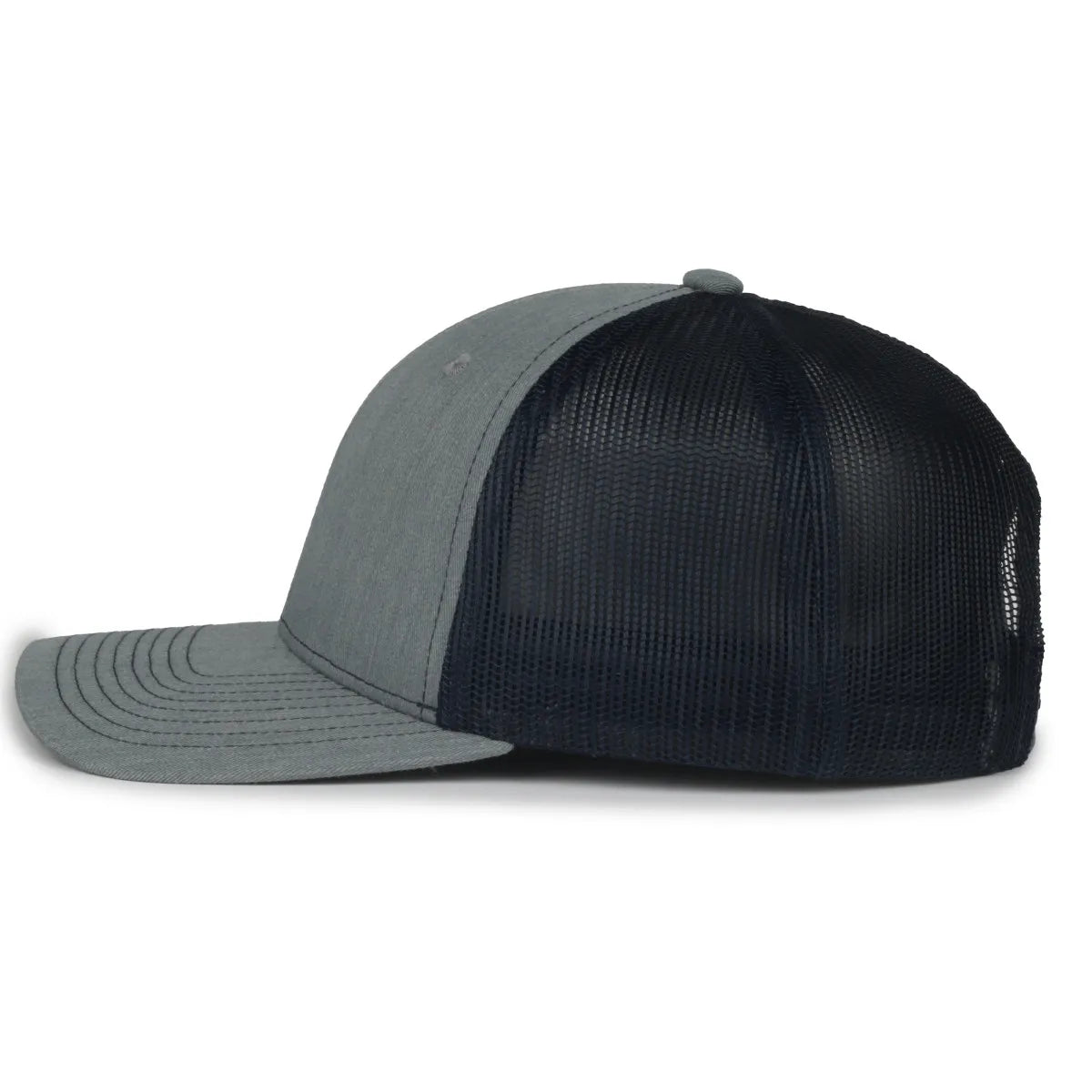 Outdoor Cap MB2020 Contrast Construction Stitch Structured Trucker Hat Unisex Accessories Hats & Caps