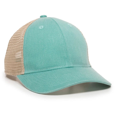 Outdoor Cap PNY-100M Heavy Washed Structured Trucker Hat Unisex Accessories Hats & Caps