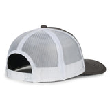 Outdoor Cap MB2020 Contrast Construction Stitch Structured Trucker Hat Unisex Accessories Hats & Caps